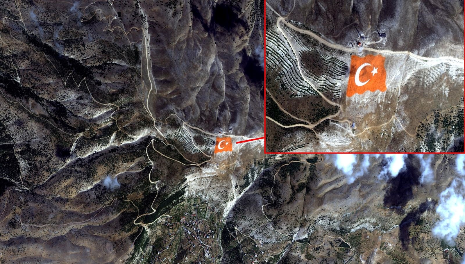 agir dagi zirvesinde turk bayragi uzaydan goruluyor laAcuhSg.jpg