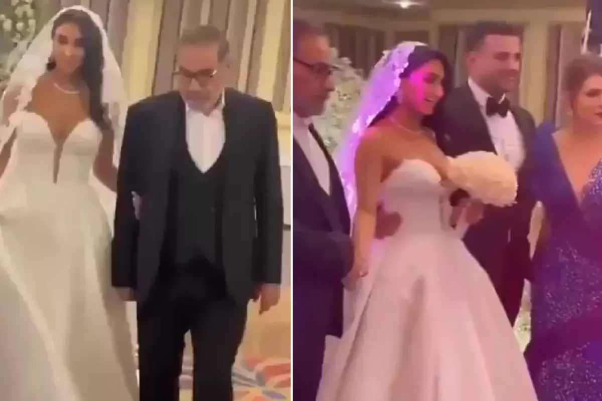 hamaneyin danismaninin kizinin dugunune ait oldugu one surulen goruntuler tartisma yaratti CWjKjd6V.jpg