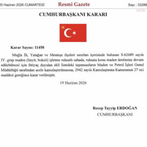 Muğla’da maden üretimi için “Acelenin Kamulaştırılması” kararı: “Sermaye yanlısı bu hukuksuzluğa boyun eğmeyeceğiz”